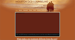 Desktop Screenshot of houstonocdcounseling.com