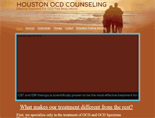 Tablet Screenshot of houstonocdcounseling.com